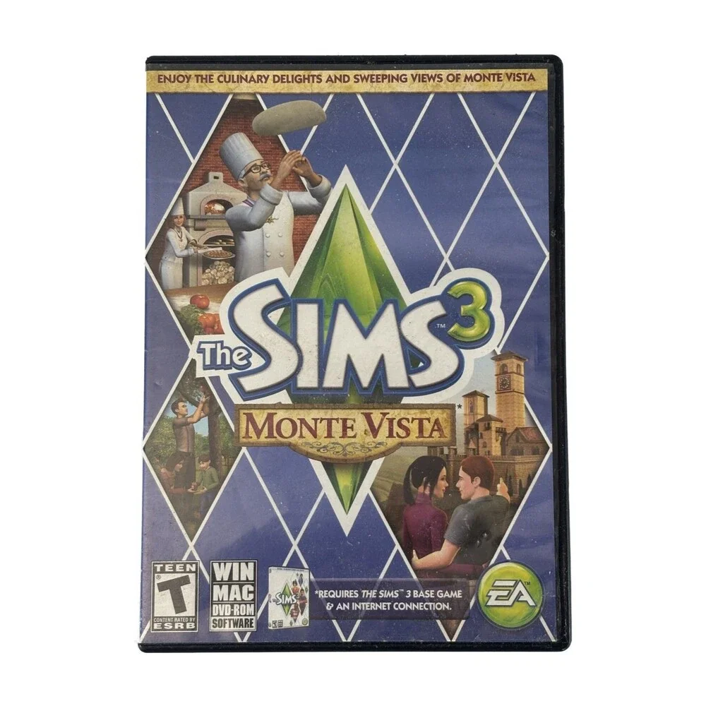 The Sims 3 Monte Vista PC Mac Complete in Box